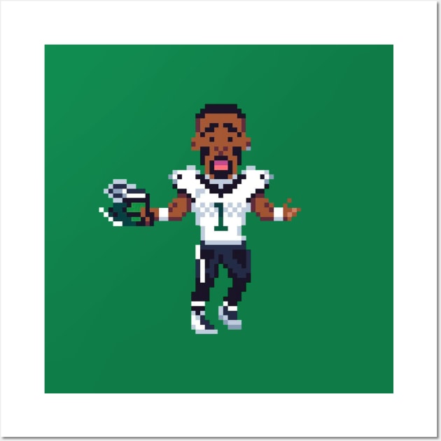 Jalen 8 bit Wall Art by Roti Kodok Art